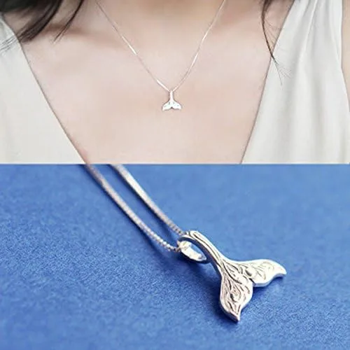 Miniatura 3 de TMCO Girl S925 - Collares de plata de ley con forma de cola de sirena