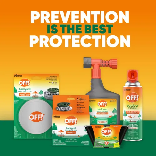 Miniatura 9 de OFF! Repuestos de bobina repelente de mosquitos para patio trasero, perfecto para patios al aire libre, aroma fresco, 6