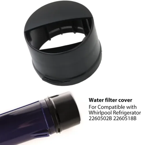 Miniatura 3 de Tapa de filtro de agua para refrigerador 2260502B para Whirlpool 4396841, 4396710, EDR3RXD1, EA896110, PS896110, 2260518B, WP2260518B, LP16266
