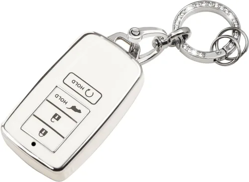 Miniatura 21 de YO&YOYE Funda para Llavero de TPU con Anillo para Llaves