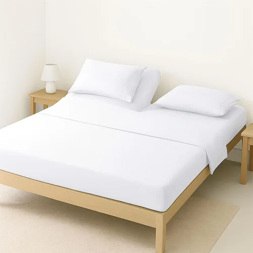 Miniatura 15 de ARlinen Juego de sábanas divididas tamaño Queen, 5 piezas, 100% algodón egipcio, bolsillo profundo de 16 pulgadas, ropa de cama suave de lujo