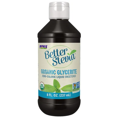 Miniatura 7 de Edulcorante líquido Better Stevia de NOW Foods, con glicerina, 2 fl oz