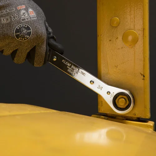 Miniatura 9 de KLEIN TOOLS 68221 SAE Juego de llaves de caja de trinquete, 5 piezas, 10 tamaños, fabricadas en Estados Unidos