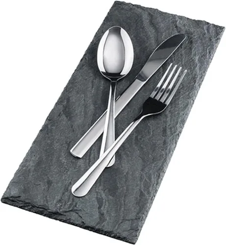 Miniatura 2 de Winco - Juego de cucharillas de café Windsor, acero inoxidable 18-0. 12 unidades. 0002-02, Plateado
