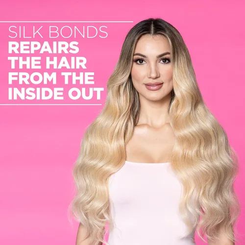 Miniatura 4 de BioSilk Tratamiento irresistible sin enjuague, humedad y reparación sin peso para todo tipo de cabello, aroma a jazmín y miel, sin sulfatos, sin