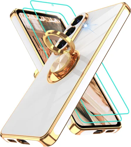 Miniatura 133 de Gritup Funda para Samsung Galaxy A14 5G: Funda Samsung A14 con 2 Protectores de Pantalla, Soporte de Anillo con Rotación 360°, Soporte Magnético
