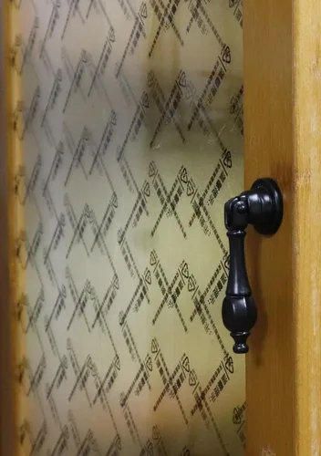 Miniatura 6 de Paquete de 5 pomos negros antiguos de lágrima vintage para armario de cajones de armario