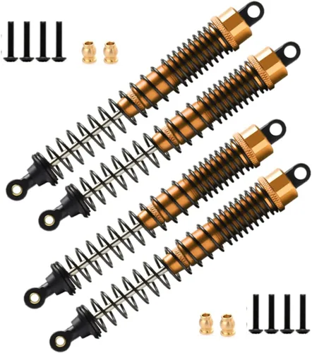 Miniatura 5 de Amortiguador de choque RC 5.118 in ajustable para coche RC 1/10 camión sobre orugas HPI HSP Losi Axial Tamiya Redcat pieza de actualización 4