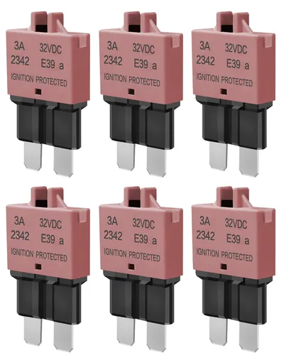 Miniatura 9 de Kit surtido de fusibles ATC ATO automotrices de bajo perfil para coche, fusibles resettables 3A 5A 7.5A 10A 15A 20A 25A 30A, fusibles estándar