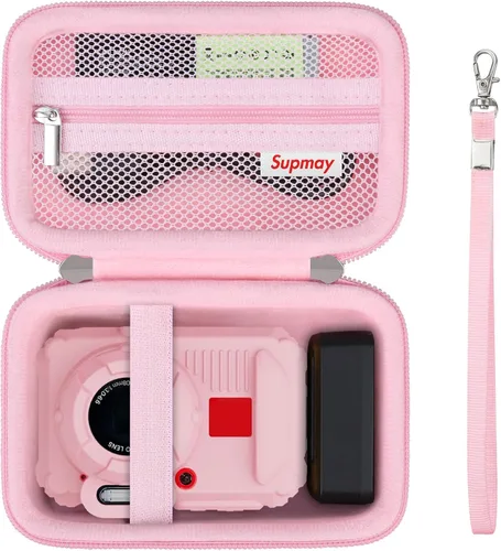 Miniatura 13 de Funda de transporte compatible con KODAK PIXPRO WPZ2, resistente al agua, a prueba de golpes, a prueba de polvo, WiFi, funda de viaje con bolsillo