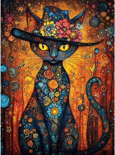 Miniatura 5 de Anatolian Puzzle -Cat Gallery, Rompecabezas de 1000 piezas, #1200