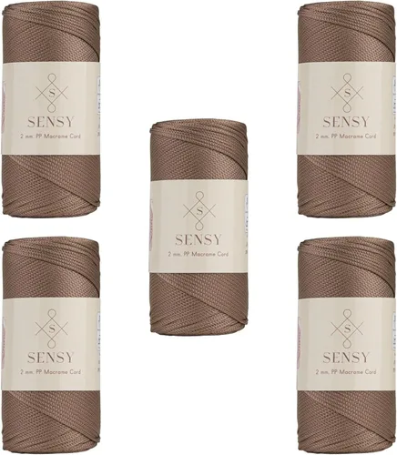 Miniatura 157 de Sensy Premium Cuerda de Poliéster de 2mm 251 Yardas Cuerda de Polipropileno 100% Cordón de Macramé 2mm Cordón para Bolsa de Ganchillo Cuerda