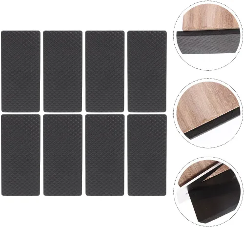 Miniatura 9 de DOITOOL 16 almohadillas adhesivas para patas de silla, protectores de suelo para patas de mesa, fundas para muebles