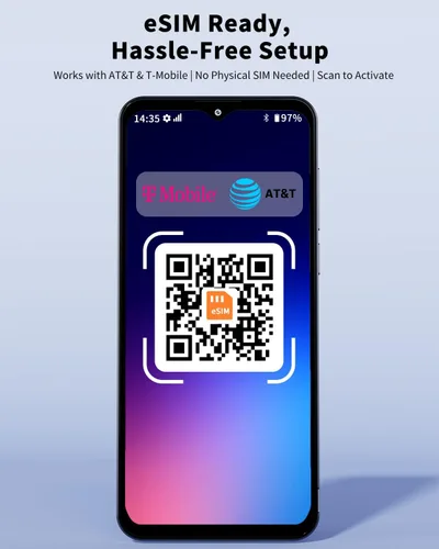 Miniatura 3 de Teléfono celular 4G desbloqueado, teléfono inteligente 4G desbloqueado 2025, pantalla HD+ de 6.56 pulgadas, 3 GB de RAM 32 GB ROM, batería de 4000