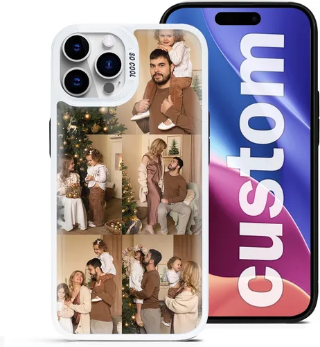 Miniatura 10 de Fundas de teléfono personalizadas para iPhone 16 15 14 13 12 11 Pro/Max/Plus/XR/XS/X, crea tu propia funda con foto - Funda personalizada para 1 Foto