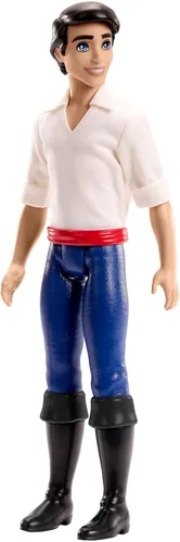 Miniatura 2 de Mattel Disney Princess Toys, Prince Eric Posable Muñeca de moda con traje exclusivo, inspirado en la película de La Sirenita