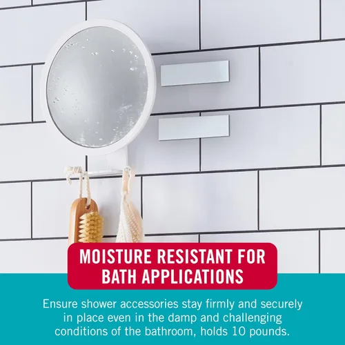 Miniatura 3 de Cinta de montaje para cocina y baño de la marca VELCRO. Diseño delgado resistente a la humedad para montaje empotrado. Rollo resistente de 3 metros