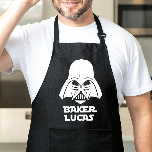 Miniatura 6 de Delantal personalizado para hombres, regalos de Star Wars, delantal de chef, regalo de parrilla para él, aniversario, Navidad, regalo del día