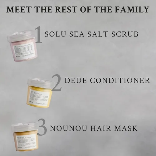 Miniatura 7 de Davines SOLU/Shampoo, Clarifying Cleanser for All Hair Types - Removes Product Build-Up, Residue & Pollutants - Deep Cleaning Formula with Buckwheat