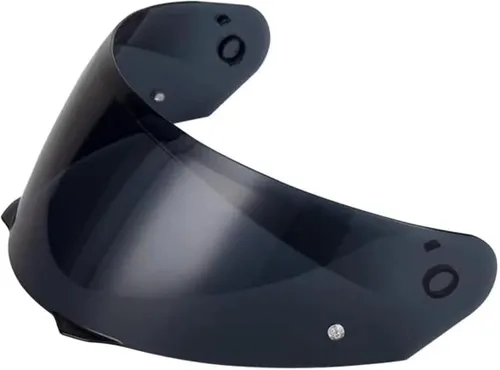Miniatura 8 de The Helmet Shop HJ-33 Visor transparente claro para casco de motocicleta compatible con HJC i90, i91 y cascos modulares Harley – Protector