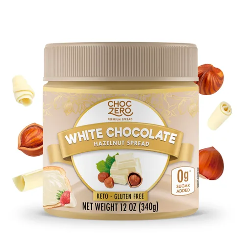 Miniatura 18 de ChocZero Mermelada de cereza negra Keto, sin azúcar añadido, baja en carbohidratos, apta para dieta cetogénica, alta en fibra, sin gluten, endulzada