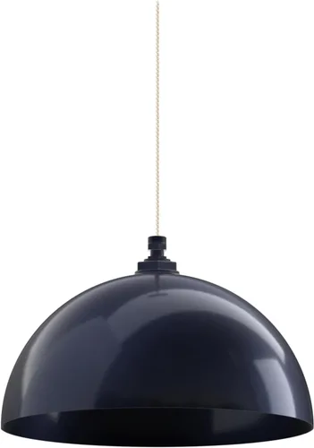 Miniatura 88 de Steel Lighting Co. Brentwood - Lámpara colgante Montada en el techo Cúpula redonda de 14 pulgadas Estilo moderno contemporáneo de granja