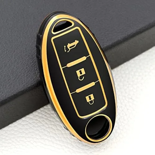 Miniatura 11 de TPU Car Remote Key Case Cover Shell, for Nissan Qashqai J10J11 X-Trail T31T32 Kicks Tiida Pathfinder Murano Note Juke for Infiniti B-green Only Case