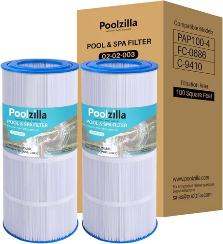 Miniatura 9 de Poolzilla Repuesto para filtro de piscina Pentair CC100, CCRP100, PAP100, PAP100-4, Unicel C-9410, R173215, Filbur FC-0686, 59054200, 160316