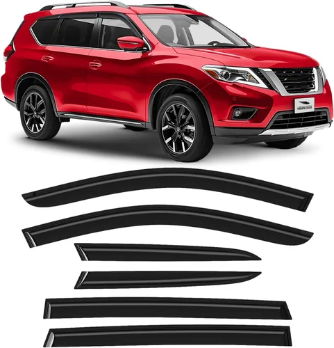Miniatura 9 de Voron Glass, protectores de lluvia extra duraderos para Toyota C-HR 2018-2024, deflectores de ventana, viseras de ventilación, 4 piezas - 100319