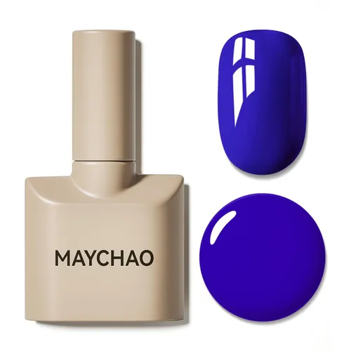 Miniatura 21 de MAYCHAO Esmalte de uñas de gel rosa intenso de 0.5 onzas líquidas, 1 unidad de esmalte de gel rosa brillante, esmalte de uñas que se absorbe con luz