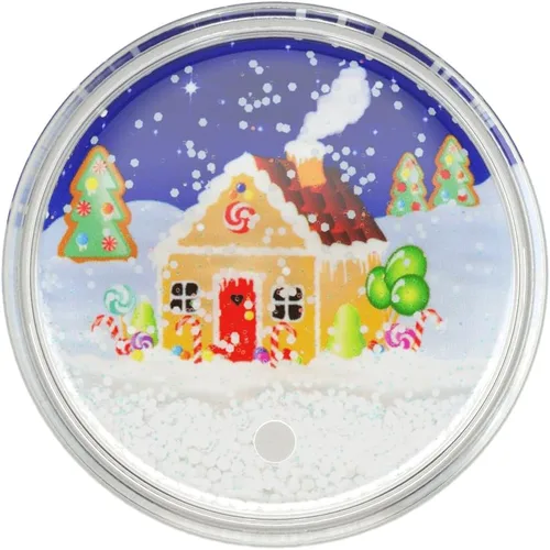 Miniatura 5 de PopSockets - Agarre para teléfono con soporte expandible, agarre adhesivo - Tidepool Snowglobe Wonderland