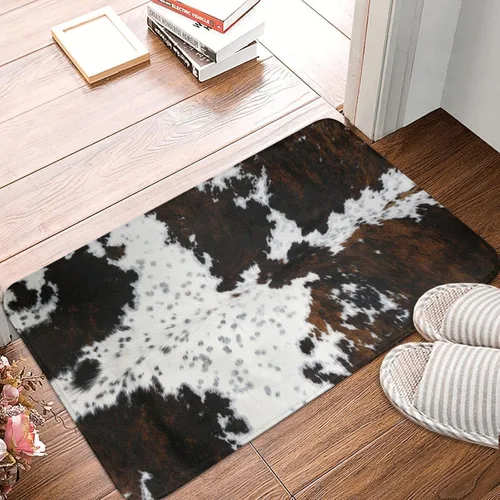 Miniatura 9 de Alfombras de baño negras y doradas para decoración de baño, alfombra de baño de mármol absorbente, alfombra antideslizante para piso, alfombras