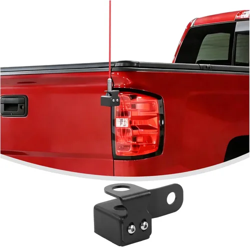 Miniatura 9 de Linskip Antena CB de Servicio Pesado Compatible con Montaje en Mástil de Puerta Trasera para Chevrolet Silverado y GMC-Sierra 1500 2014-2018