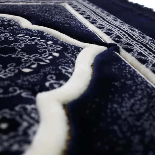 Miniatura 3 de Modefa Alfombra de oración islámica turca, alfombra de terciopelo suave Janamaz para orar, cómoda alfombra de oración musulmana para hombres