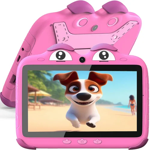 YINOCHE Tableta infantil de 7 pulgadas para niños de 3 a 7 años, tabletas para niños pequeños, tabletas para niños de 32 GB, Android, tableta para