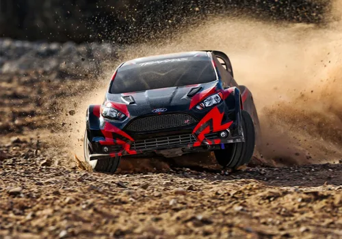 Miniatura 7 de Traxxas Ford Fiesta ST Rally 1/10 Escala 4X4 Coche de Rally
