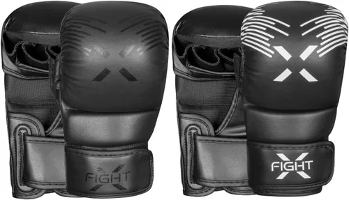 Guantes MMA para hombres y mujeres, de primera calidad, con palmas abiertas, perfectos para UFC, artes marciales, Muay Thai, punzonado y kickboxing,