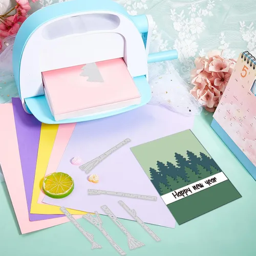 Miniatura 8 de GLOBLELAND Troqueles de invierno cortados de acero al carbono troquelado para álbumes de recortes, tarjetas de felicitación, manualidades