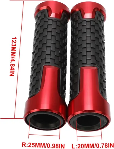 Miniatura 2 de Motorcycle Handlebar 7/8" 22mm Motorcycle Handle Grips Racing Handlebar Grip for MT10 MT-10 MT03 MT25 FZ10 MT01 MT-07 2018 2019 2020 2021 Motorbike