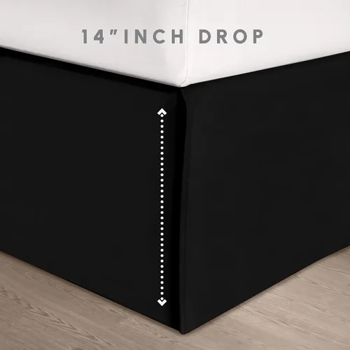 Miniatura 6 de Elegant Comfort Juego de edredón con pliegues pinzados de 8 piezas - Cama completa en una bolsa para todas las estaciones, incluye juego de sábanas