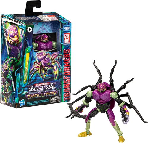 Miniatura 3 de Transformers Toys Legacy Evolution Deluxe Predacon Tarántulas, 5.5 pulgadas, figura de acción para niños y niñas a partir de 8 años
