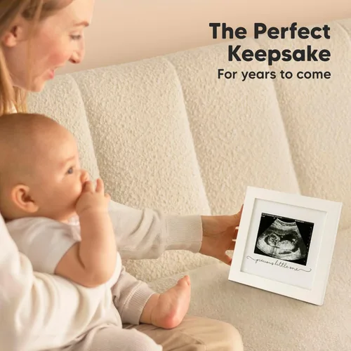 Miniatura 8 de KeaBabies Portarretratos de ecografía para bebé, modernos marcos de fotos de ultrasonido para mamá, regalos de primer embarazo para futura mamá
