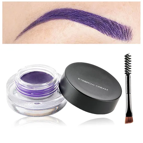 Miniatura 2 de Crema de pomada para cejas, gel de pomada de cejas naturalmente de larga duración, impermeable, cosméticos de maquillaje de cejas delicados y suaves