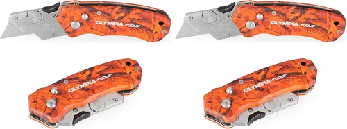 Miniatura 9 de Olympia Tools Cuchillo utilitario de acero inoxidable Turbofold 33-125