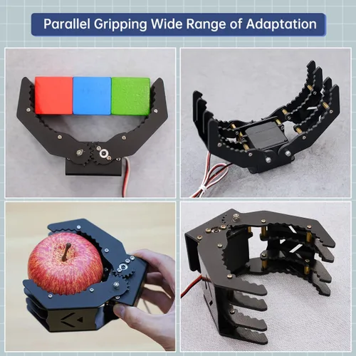 Miniatura 3 de Garra mecánica del brazo del robot/agarrador del robot agarrador (con servo)