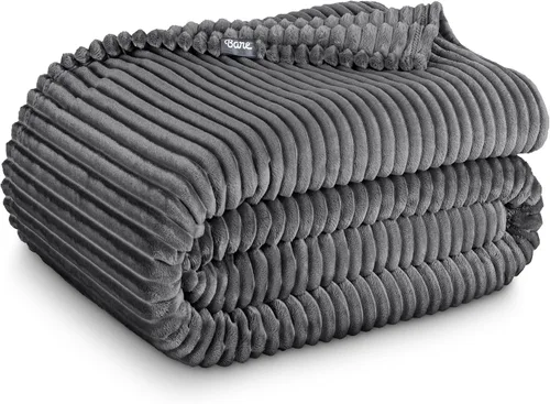 Miniatura 14 de Bare Home Manta de Vellón - Full/Queen - Ultra Suave y Liviana para Cama, Sofá y Sillón - Microfelpa de Lujo - Manta Cálida y Acogedora
