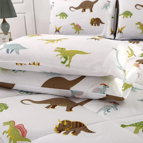 Miniatura 3 de MAG Juego de 2 fundas de almohada tamaño Queen de color blanco, 20 x 30 pulgadas, para niños, adolescentes