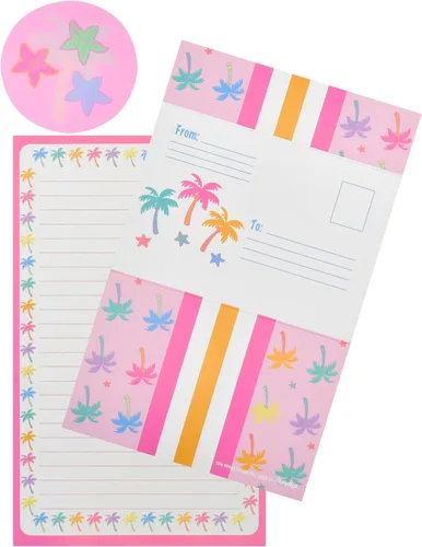 Miniatura 12 de iscream Pack of 8 Fold-over Ready to Send Note Cards - Blossoms and Bows