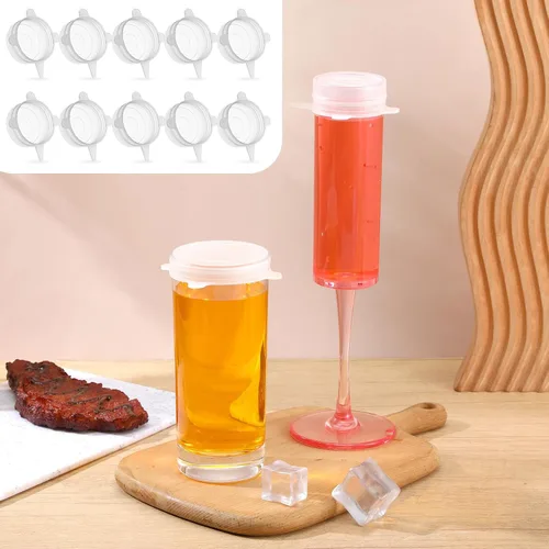 Miniatura 5 de 5 tapas elásticas de silicona extra pequeñas, de 2 pulgadas, resistentes y reutilizables, de silicona, tapas elásticas para frascos, cubiertas