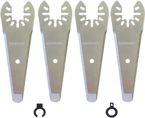 Cuchillas rascadoras oscilantes para eliminación de sellador adhesivo de calafateo para Dewalt Milwaukee Ryobi Bosch Craftsman Dremel Mulimaster